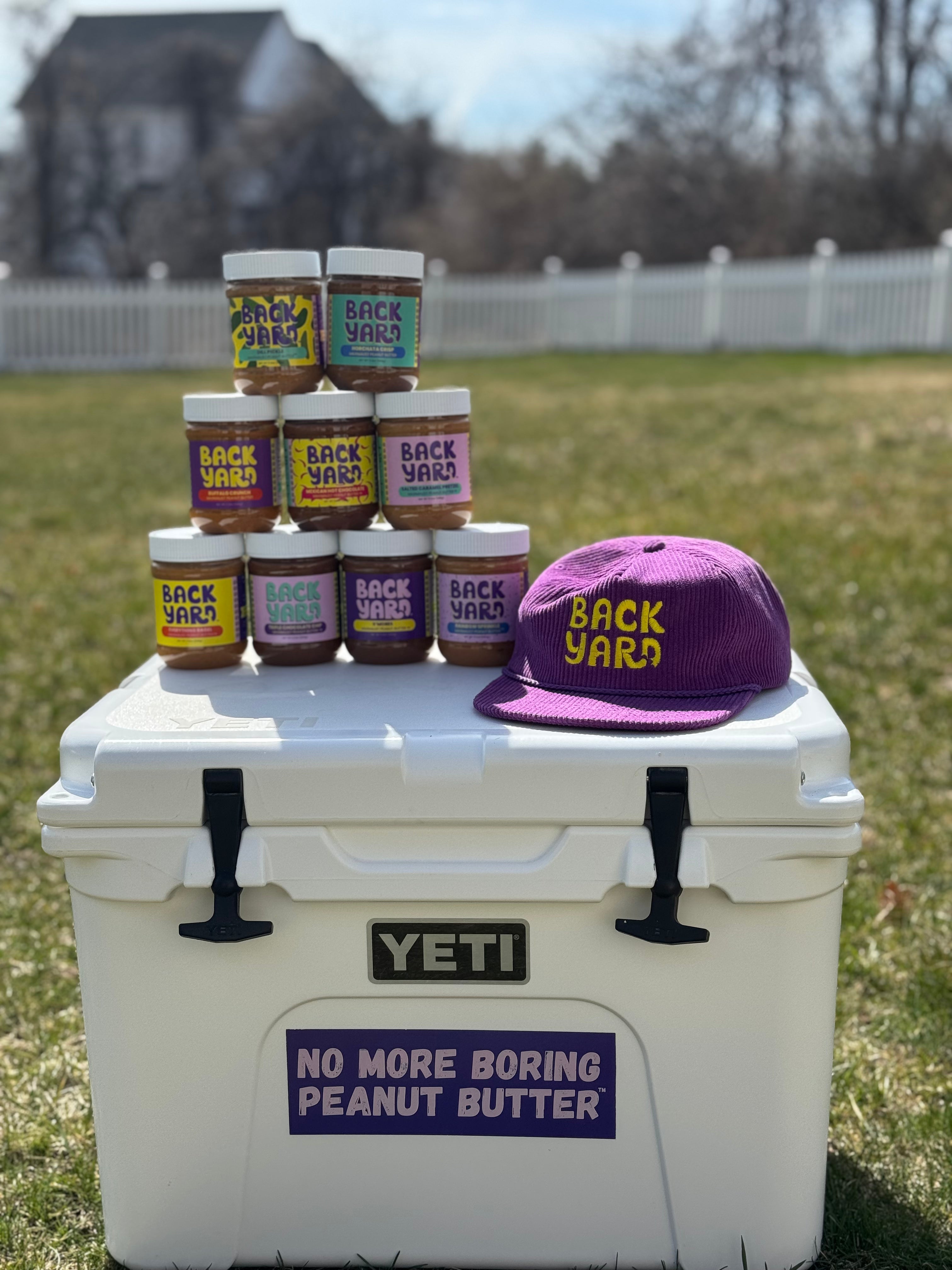 Backyard Maximalist Peanut Butter Hat